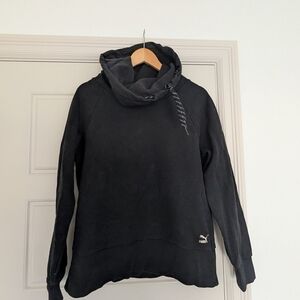 Puma Black Cowl Neck Sweater Size XL